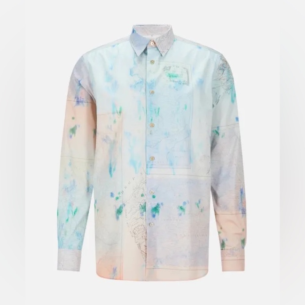 Paul smith map shirt